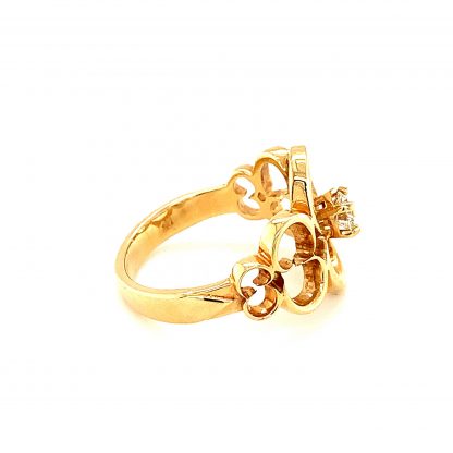Gold Ring Design for Girls - Dazzle Accessories